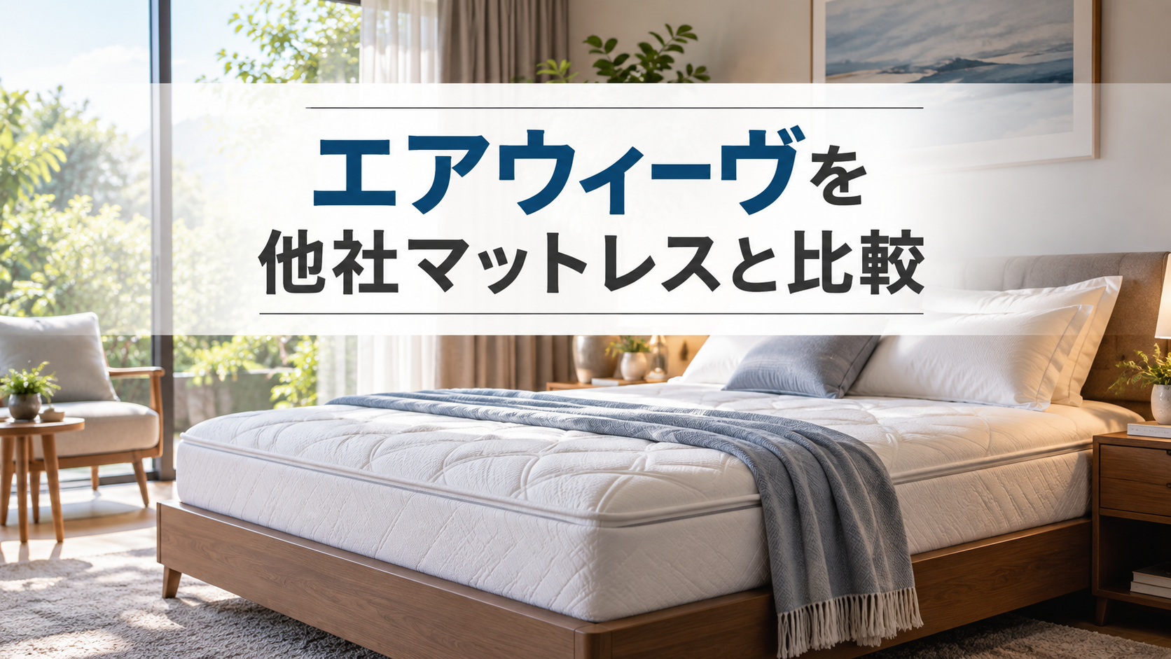 エアウィーヴを他社マットレスと比較|特徴・価格・選び方を詳しく紹介